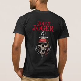 Camiseta Calavera pirata y cruces