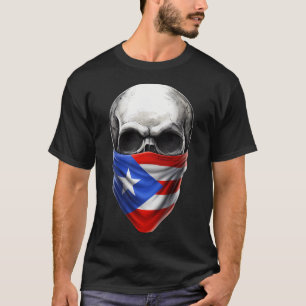 Camiseta Calavera puertorriqueña