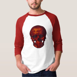 Camiseta Calavera roja