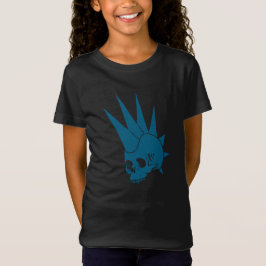 Camiseta Calavera sin mandíbula punk personalizable versión