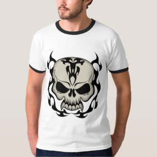 Camiseta Calavera tribal