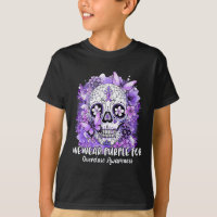 Calavera Usamos Morado Para Concienciar Sobre La S