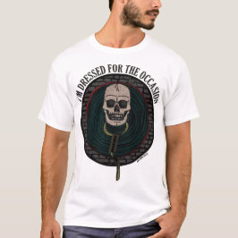 Camiseta Calavera Vestida Para La Ocasión