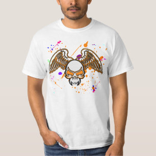 Camiseta Calavera y algas