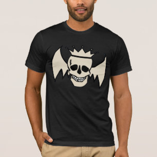 Camiseta Calavera y algas