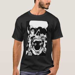 Camiseta Calavera y anillos