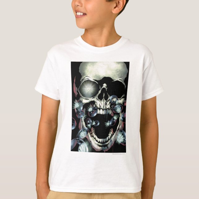 Camiseta Calavera y anillos - Color (Anverso)