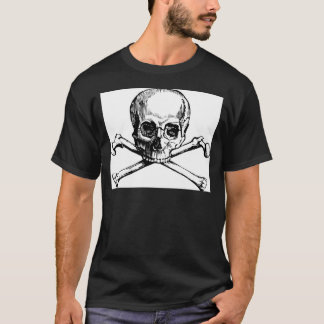 Camiseta Calavera y huesos