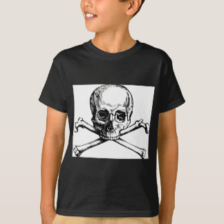 Camiseta Calavera y huesos