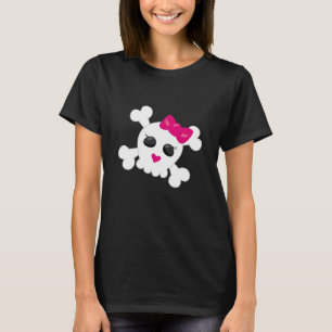 Camiseta Calavera y huesos cruzados