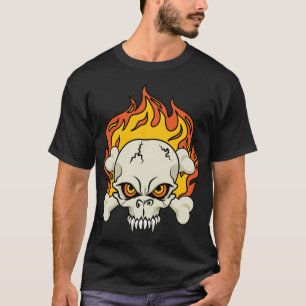 Camiseta Calavera y huesos cruzados