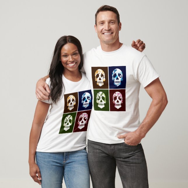 Camiseta calaveras (Unisexo)