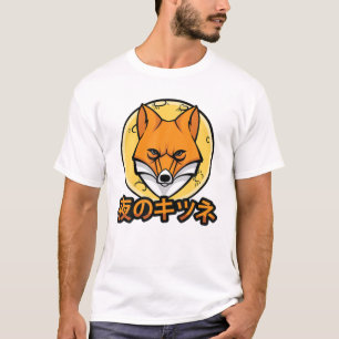Camiseta Calaveras - Corte Kawaii Anime Fox - Aestheti japo