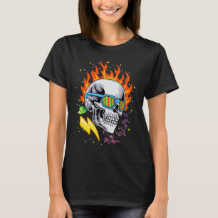 Camiseta Calaveras de cráneo arte Calavera de vintage Retro