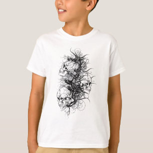 Camiseta Calaveras de fantasía