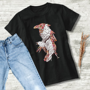 Camiseta Calaveras de los cinco blancos