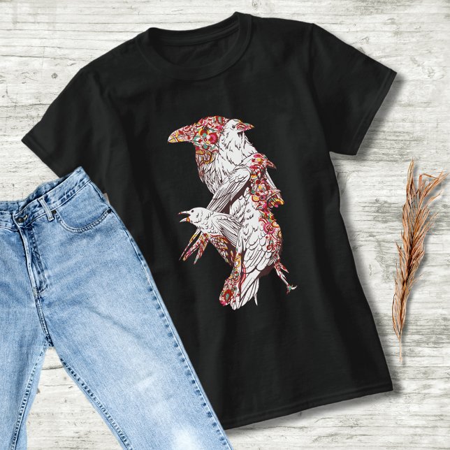 Camiseta Calaveras de los cinco blancos (Subido por el creador)