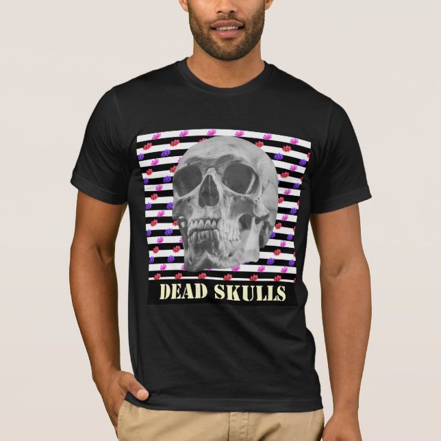 Camiseta Calaveras muertas (Anverso)