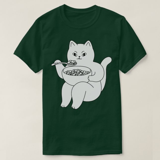 Camiseta Calaveras para el desayuno (Diseño del anverso)