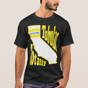 Camiseta Calcetín de tubo retro de California totalmente tu