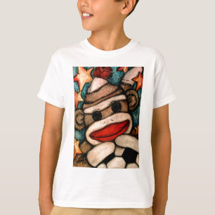 Camiseta Calcetín-er mono