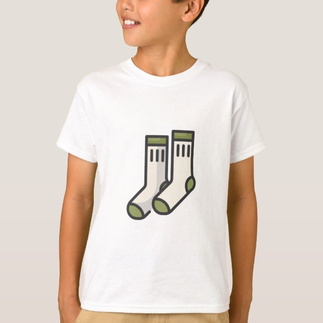Camiseta calcetines (Anverso)