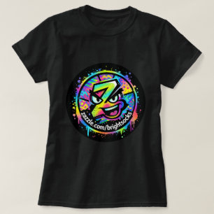Camiseta Calcetines Brillantes Z Logo