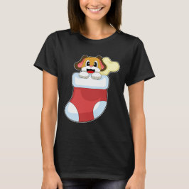 Camiseta Calcetines de Navidad de perro Navidad
