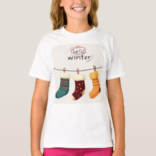 Camiseta calcetines de Navidad regalos