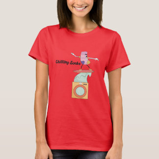 Camiseta Calcetines escalofriantes - La lavadora