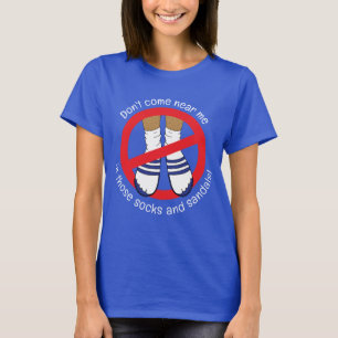 Camiseta Calcetines y sandalias vergonzosos para papá