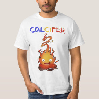 Camiseta Calcifer fire redcalcifer,howwowling castle,dian
