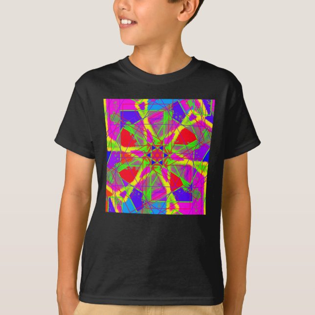 Camiseta Calcomanía de Rayos de Luz Estelar (Anverso)