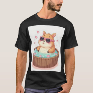 Camiseta Calcomanía de relajación en bañera de hidromasaje