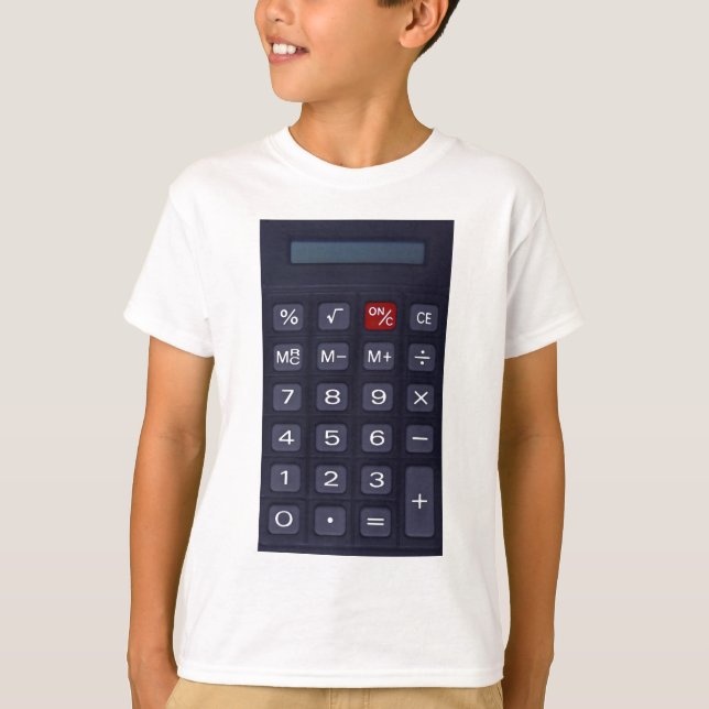 Camiseta calculadora (Anverso)