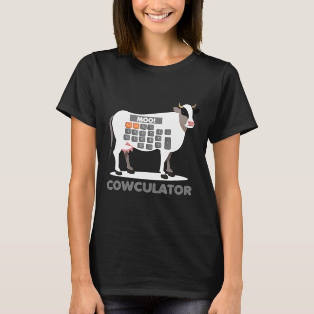 Camiseta Calculadora de álgebra matemática  solucionador de (Anverso)