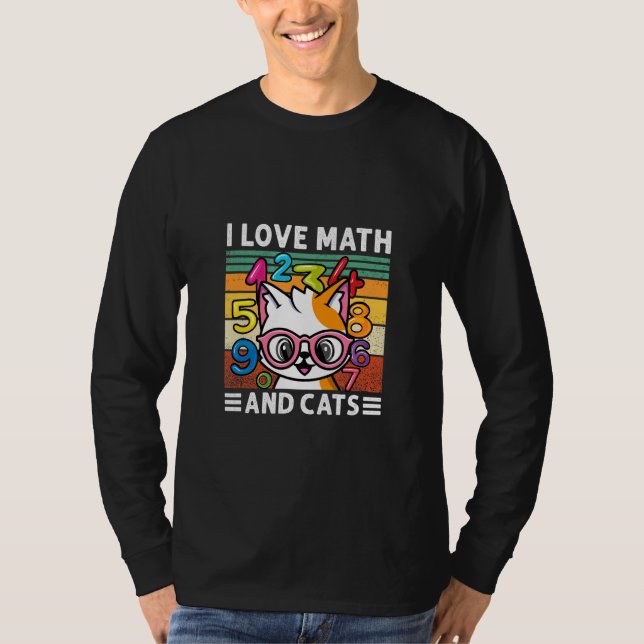 Camiseta Calculadora de aprendizaje de números disfraz matc (Anverso)