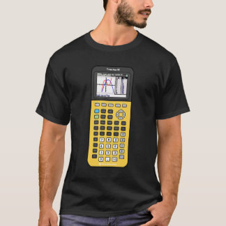 Camiseta Calculadora de gráficos Lemonade Yellow TI 84 Clas