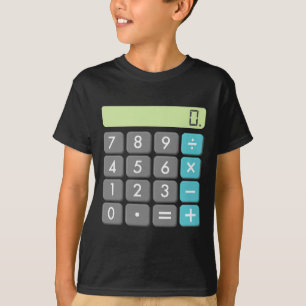 Camiseta Calculadora Halloween Disstume matemática geek Gua