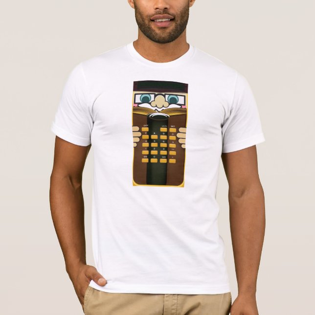 Camiseta Calculadora Profesor (Anverso)