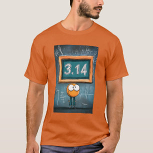 Camiseta Calcular hasta Pi: 3.14 Modo Geek activado