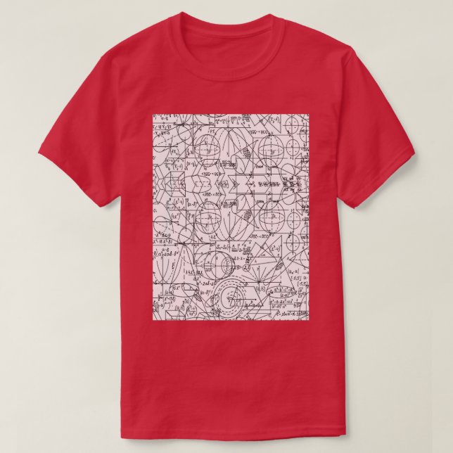 Camiseta Calculations Mathematics 1 (Diseño del anverso)
