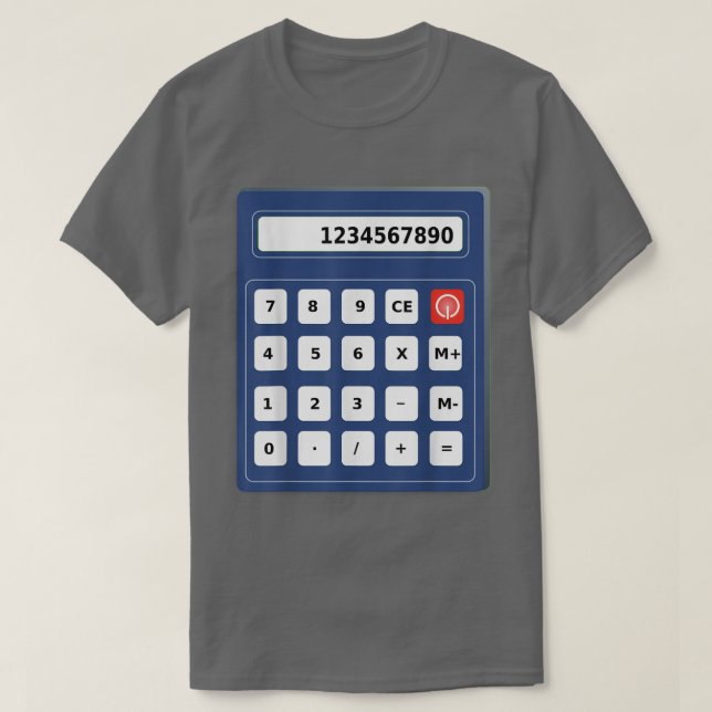 Camiseta Calculator Halloween Costume 964 (Diseño del anverso)