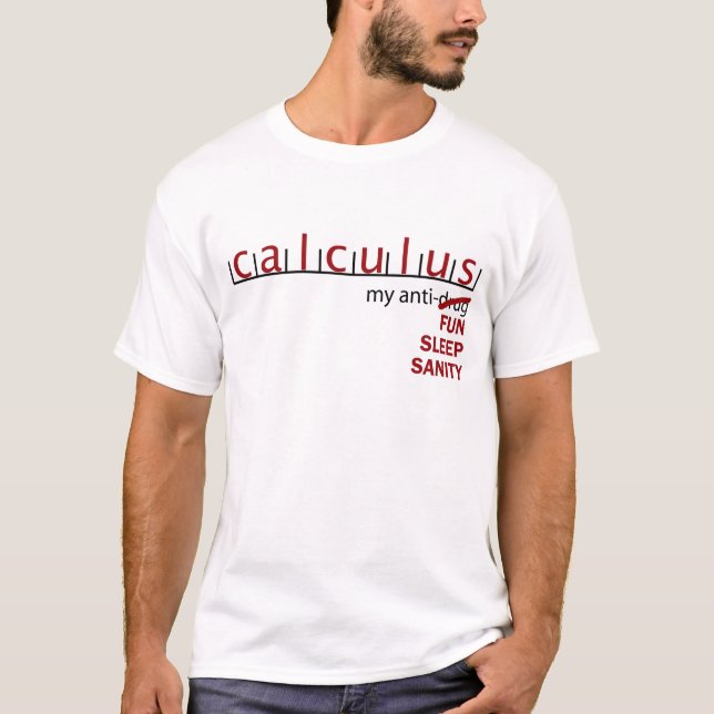 Camiseta Cálculo antinarcótico (Anverso)