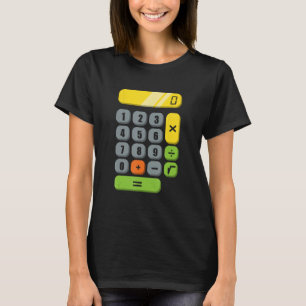 Camiseta Cálculo Costume Halloween Fácil Cosplay Math Gee