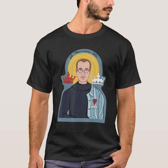 Camiseta Calcuta de San Maximiliano Dos Crowne Santo Po (Anverso)