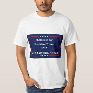 Camiseta Caldeos para el presidente Trump 2020