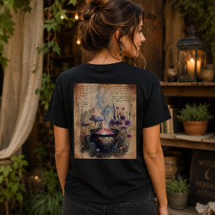 Camiseta Caldero Botánico de Herbolaria Mágica