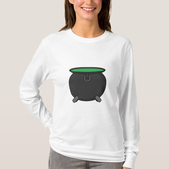 Camiseta Caldero de Bruja (Anverso)