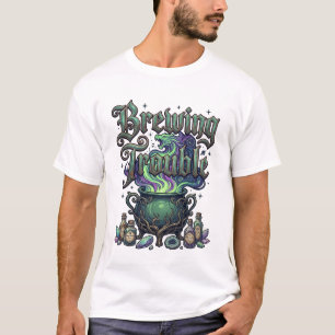 Camiseta Caldero de Dragón de Problemas de Hervir Cristales